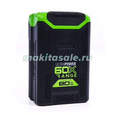 Аккумулятор Greenworks G60B8, 60V, 8 Ач