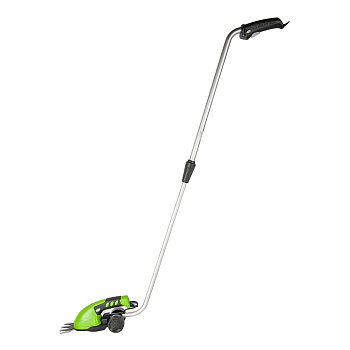 Аккумуляторные садовые ножницы Greenworks 3,6V со встроенным аккумулятором 2 Ah и телескопической ручкой