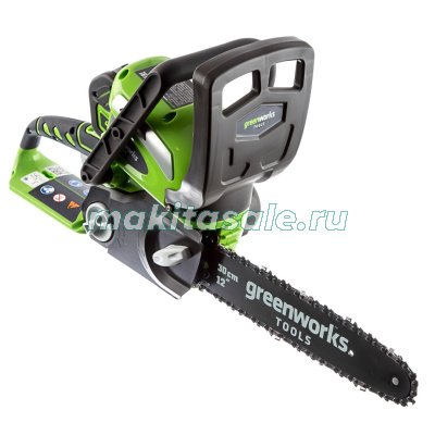 Цепная пила аккумуляторная Greenworks G40CS30, 40V, 30 см, с 1хАКБ 2 А.ч и ЗУ