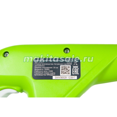 Триммер электрический Greenworks GST5033M Deluxe