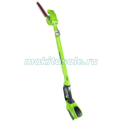 Кусторез штанговый аккумуляторный Greenworks G40PHA, 40V, 51см, без АКБ и ЗУ