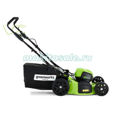 Газонокосилка самоходная, аккумуляторная Greenworks GD60LM46SP без АКБ и ЗУ
