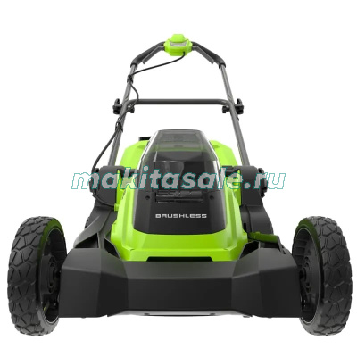 Газонокосилка аккумуляторная Greenworks GD24X2LM411, 2х24V, 41 см, без АКБ и ЗУ