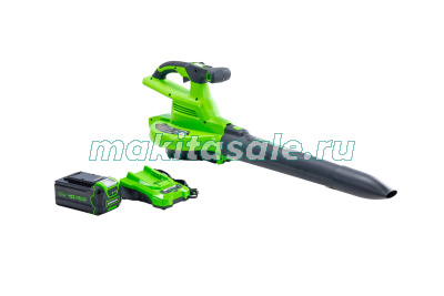 Воздуходув-Садовый Пылесос аккумуляторный Greenworks 40V GD40BVII без АКБ и ЗУ