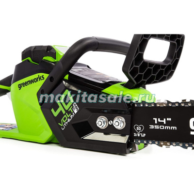 Цепная пила аккумуляторная GreenWorks GD40CS15 без АКБ и ЗУ