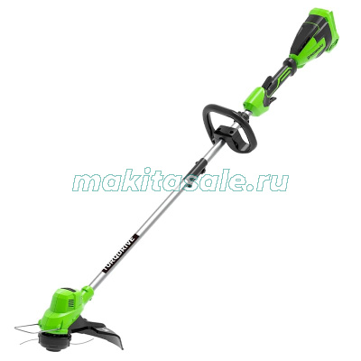 Триммер аккумуляторный Greenworks GD40LT, 40V, 38 см, с 1хАКБ 4 Ач и ЗУ