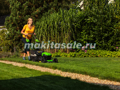 Газонокосилка аккумуляторная Greenworks GD40LM46SPK6