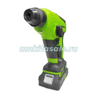 Перфоратор Greenworks GD24SDS1K2 с АКБ 2 Ач и ЗУ