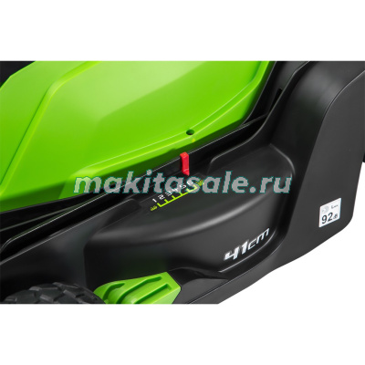 Газонокосилка аккумуляторная Greenworks , 40V, G40LM41K4,  40 см, c 1хАКБ 4 А.ч и ЗУ