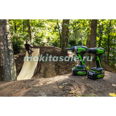 Дрель-шуруповерт аккумуляторная Greenworks 24V GD24DD35 без АКБ и ЗУ