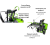 Снегоуборщик аккумуляторный 82V GREENWORKS GD82ST56 + три аккумулятора GD-82 82V G82B5 и зарядное устройство на 2 слота G82C2 82V по СПЕЦИАЛЬНОЙ ЦЕНЕ
