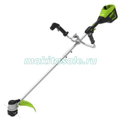 Триммер аккумуляторный Greenworks GD60BCB, 60V, 40 см, без АКБ и ЗУ