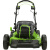 Газонокосилка самоходная Greenworks GC82LM51SP2, 51 см, c 1*АКБ 5 А.ч и ЗУ