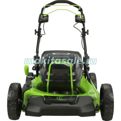 Газонокосилка аккумуляторная Greenworks GC82LM51SP2, 82V, с АКБ 5 Ач и ЗУ