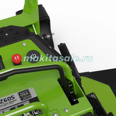 Райдер садовый аккумуляторный с нулевым радиусом разворота Greenworks ZTCS92, 82V, 92 см, с АКБ 8 кВтч