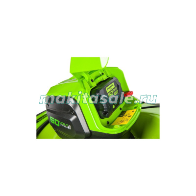 Газонокосилка самоходная, аккумуляторная Greenworks GD60LM46SPK4, 60V, 46 см, с 1хАКБ 4 А.ч. и ЗУ
